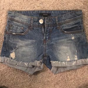 Jean shorts